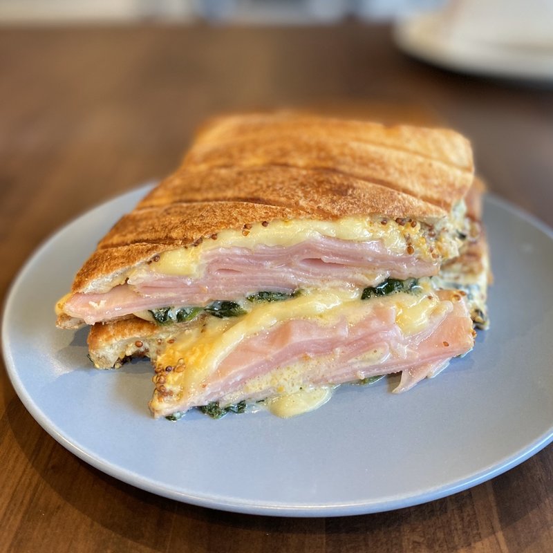 ハムチーズメルト(SIPPO MEET UP CAFE)