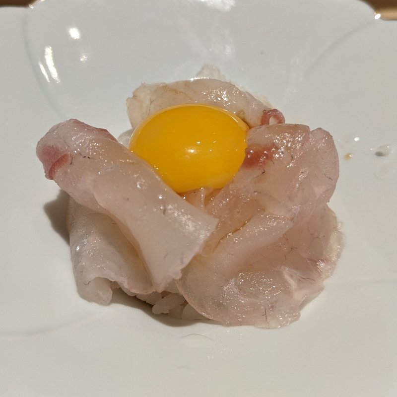 宇和島名物鯛飯(横浜 鮨 黒潮海閤)