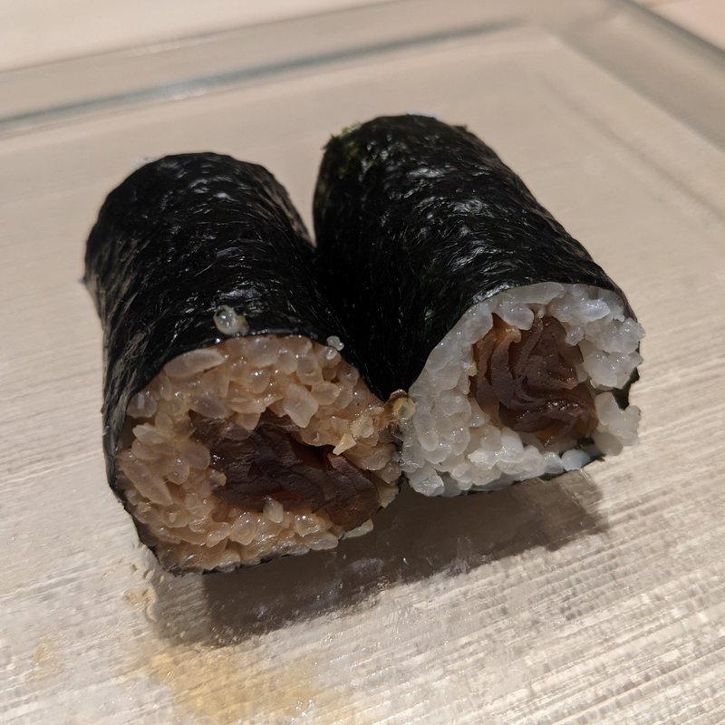 カンピョウ巻き(横浜 鮨 黒潮海閤)
