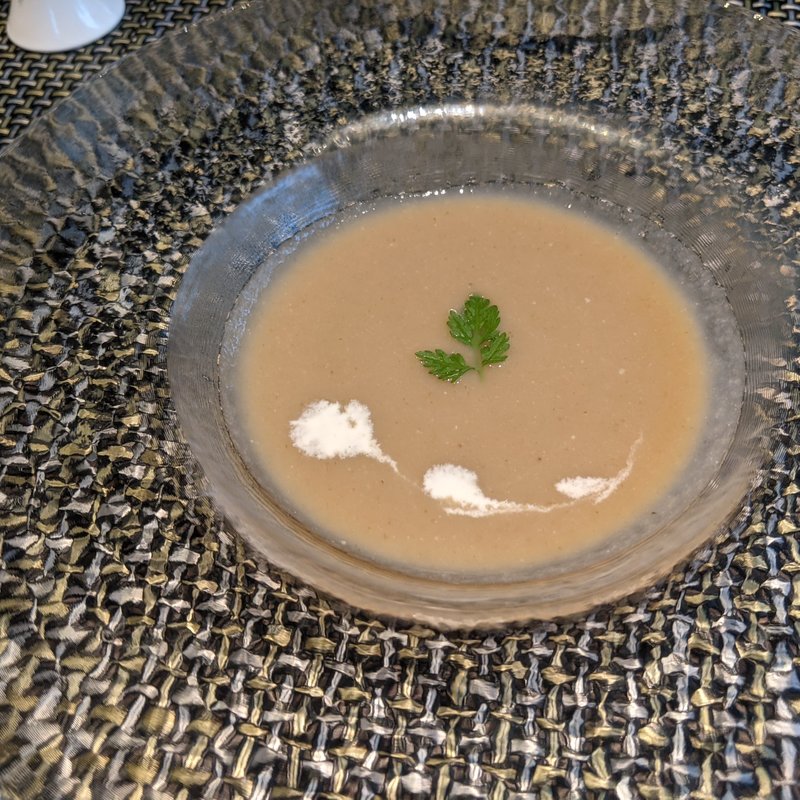 秋のごぼうポタージュ(ザ・リビング)