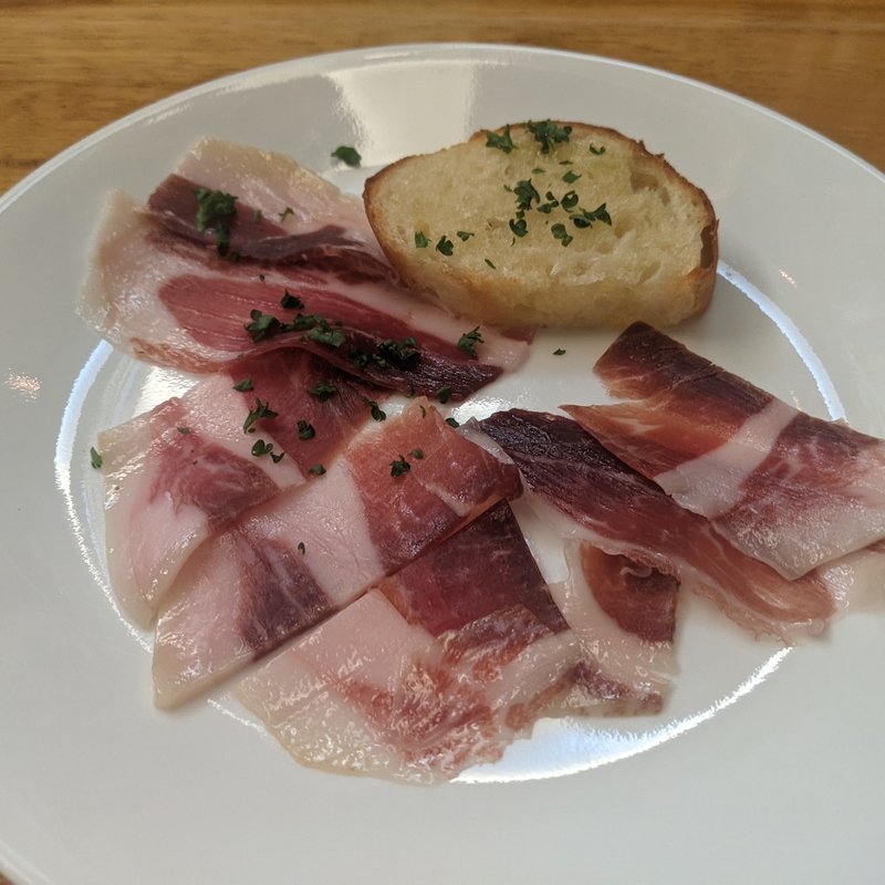 世界最高級ハム　ハモンイベリコベジョータ(トラットリア ラ マルゲリータ )