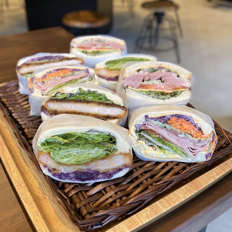 サンドイッチいろいろ(SIPPO MEET UP CAFE)