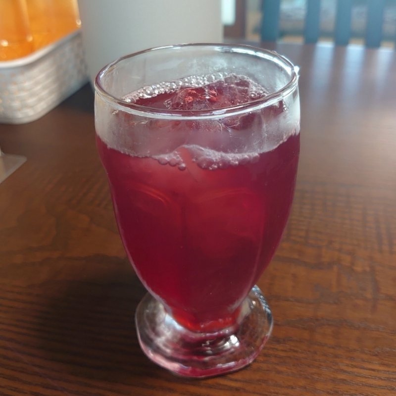 ブラックベリージュース(そこら辺の畑の黒ダイヤ)