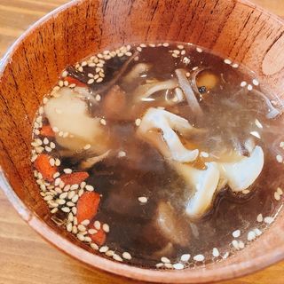 日替わり薬膳スープ(薬膳汁なし坦々麺ハルキヨ)