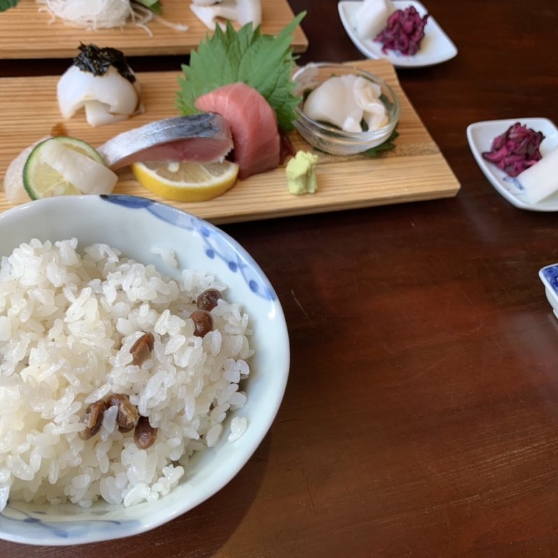 刺身定食(活水料理 やまと 楽)