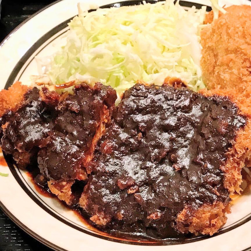 味噌かつ定食(西麻布 三河屋)