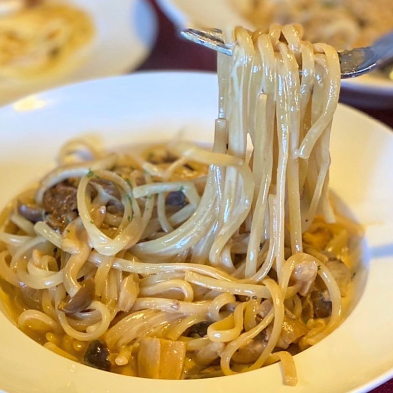 ポルチーニキノコのクリームソース(ロゼッタ 下松 )