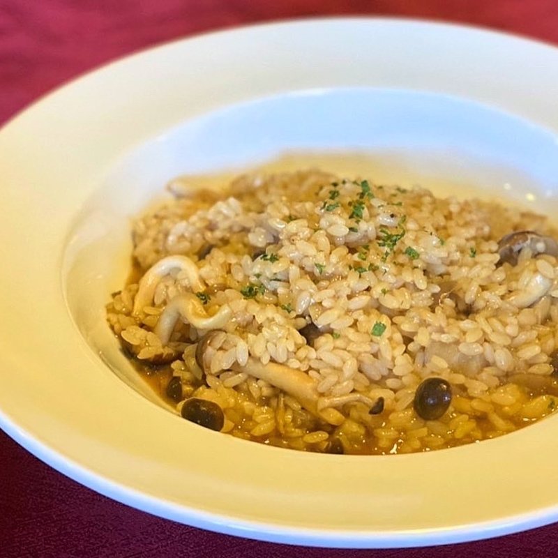 ポルチーニキノコのリゾット(ロゼッタ 下松 )