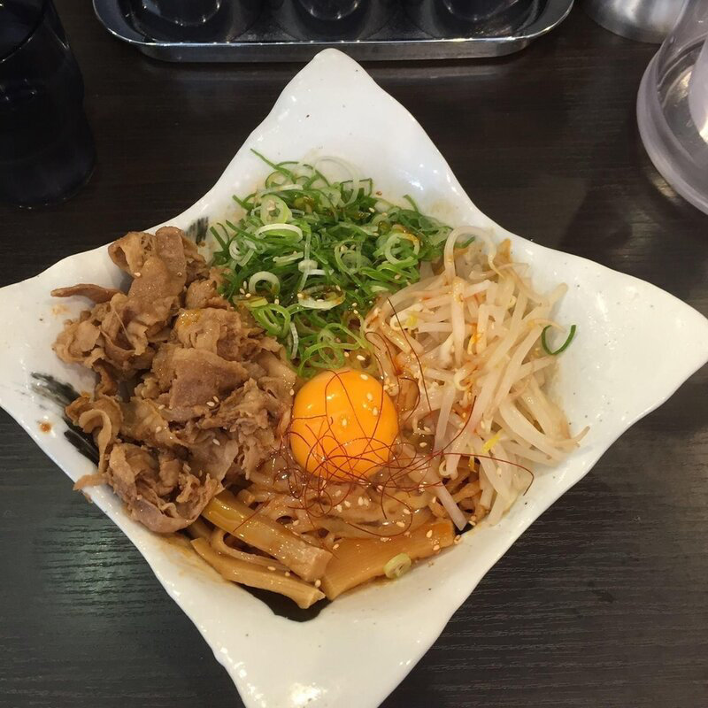 冷やし坦々まぜそば(徳福 神田店)