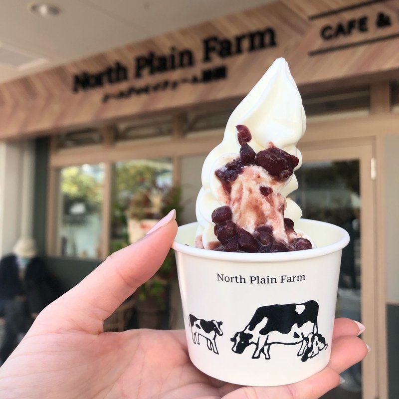 牛乳ソフト(ノース プレイン ファーム緑園 （ノースプレインファーム・リョクエン）)