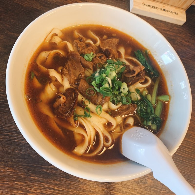 牛肉刀削麺(中華料理　川香閣)
