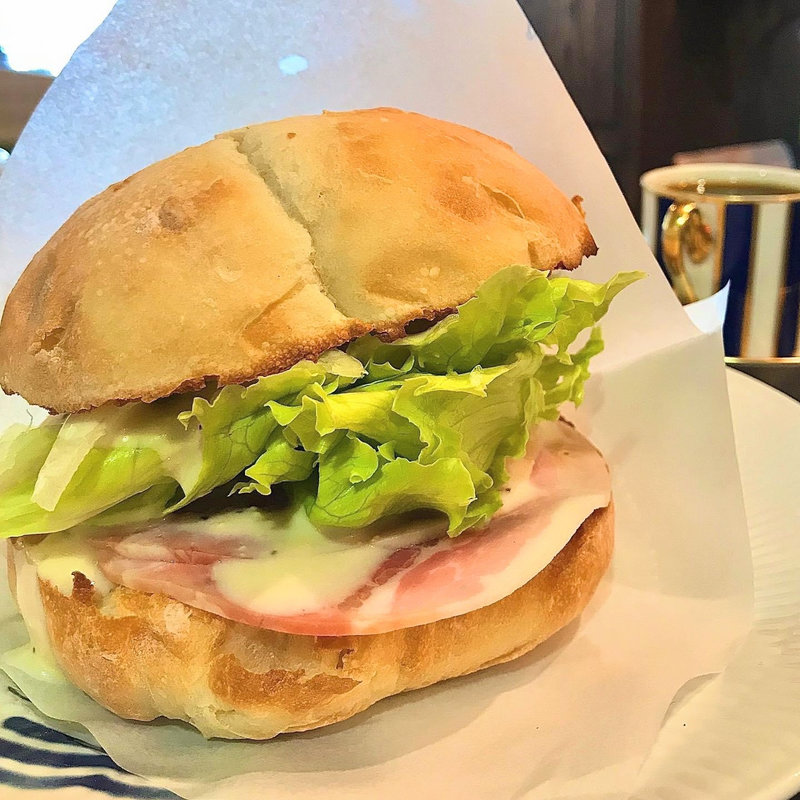 ハム&レタスサンド(CAFE FACON （カフェ ファソン）)