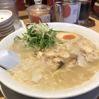 鶏白湯 炙り鶏そば(丸源ラーメン 河内天美店)