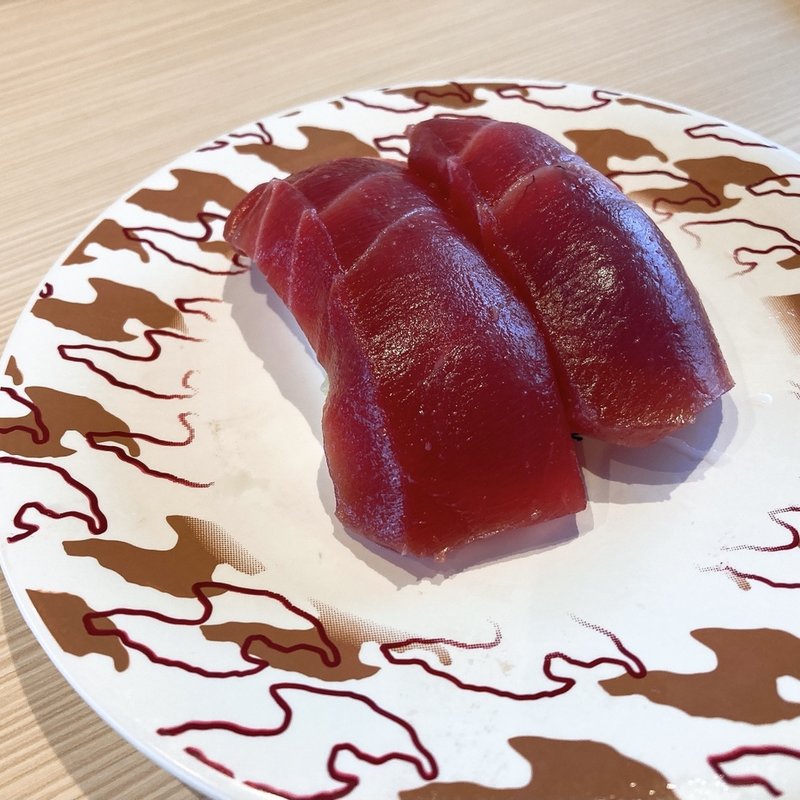 本マグロ(回転寿司弁慶　万代シテイ店)