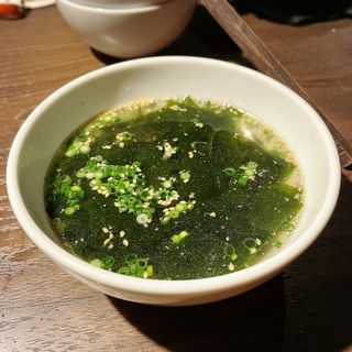 わかめスープ(九州和牛 焼肉りんご)