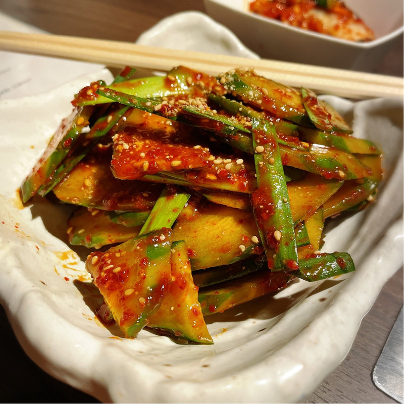 ピリッと辛きゅうり(九州和牛 焼肉りんご)