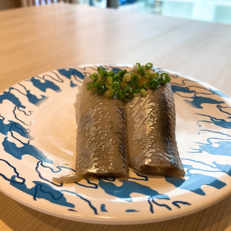 いわし(回転寿司弁慶　万代シテイ店)