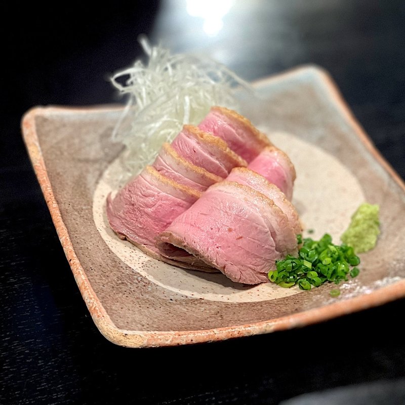 合鴨ロースたたき(せきれい橋 川上庵 )