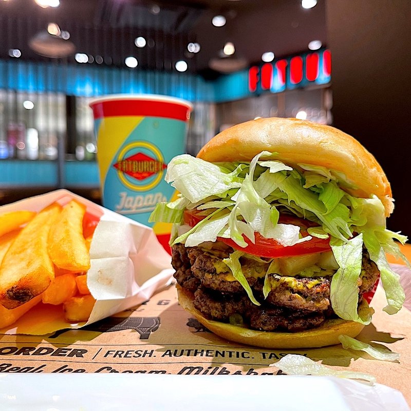 ダブルバーガー(ファットバーガー)