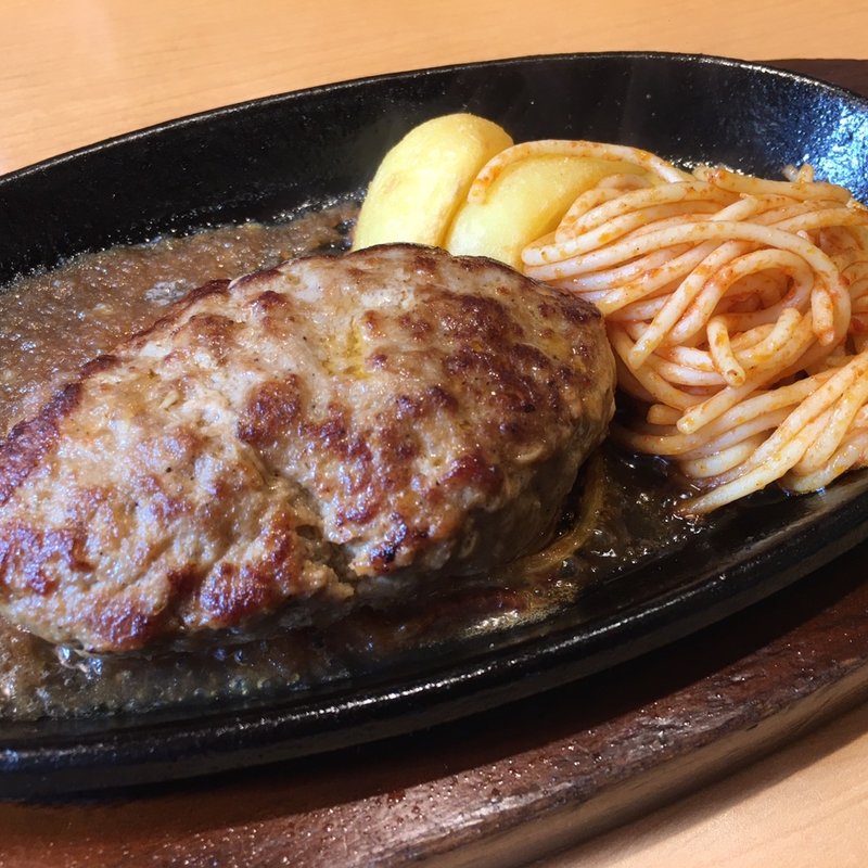 自家製ハンバーグレギュラーランチ(ステーキ宮　尼崎立花店)