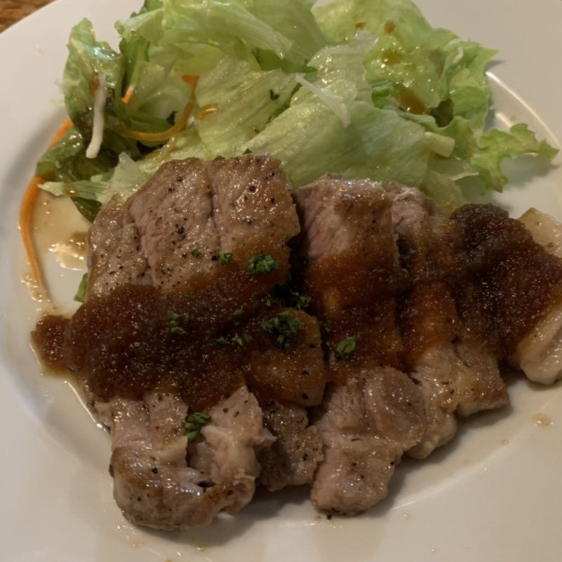 とんステーキ定食(というわけで )