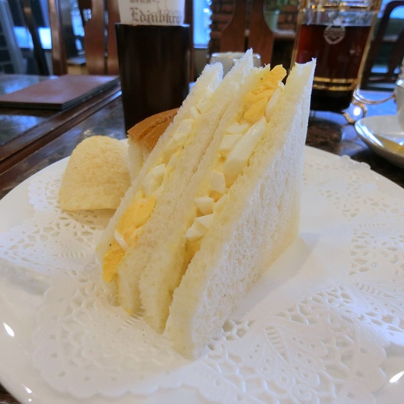 玉子サンド(珈琲貴族エジンバラ)