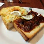 ミックストースト（ヨーグルトとフルーツ付き）(ミカド珈琲 日本橋本店)