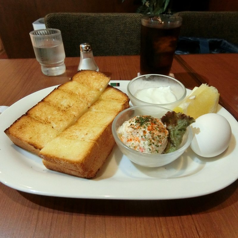 モーニングAセット(ミカド珈琲 日本橋本店)