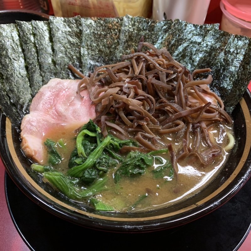 ラーメン(並)・海苔増し・きくらげ(とらきち家 )