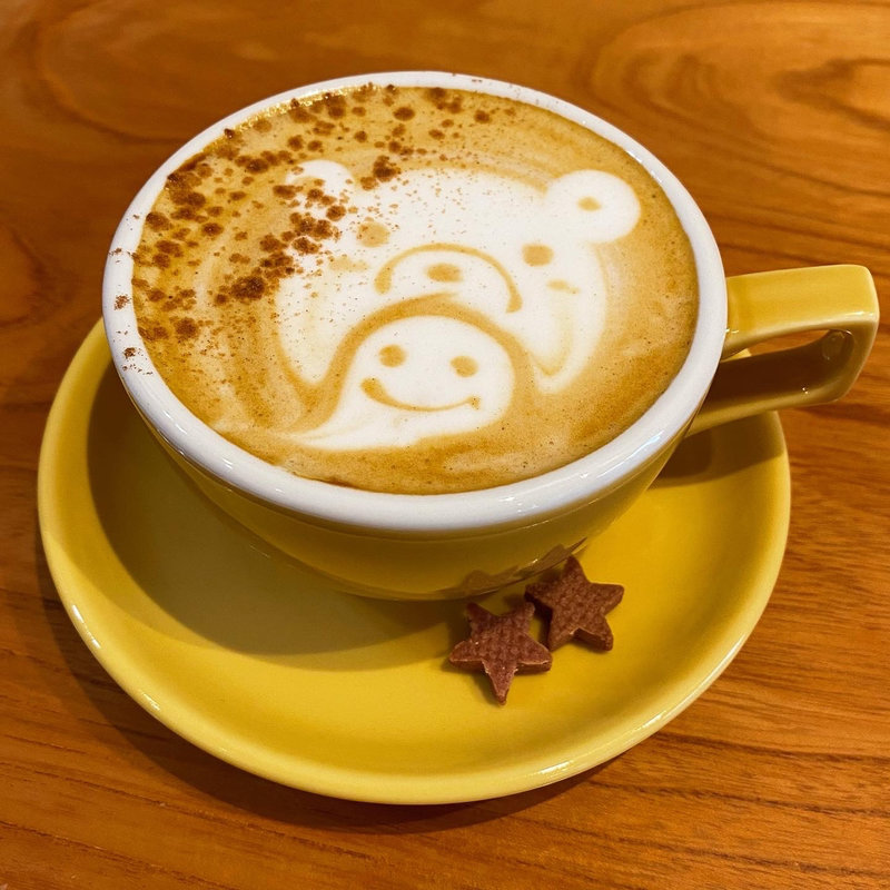 パンプキンシナモンラテ(EPICE CAFE )