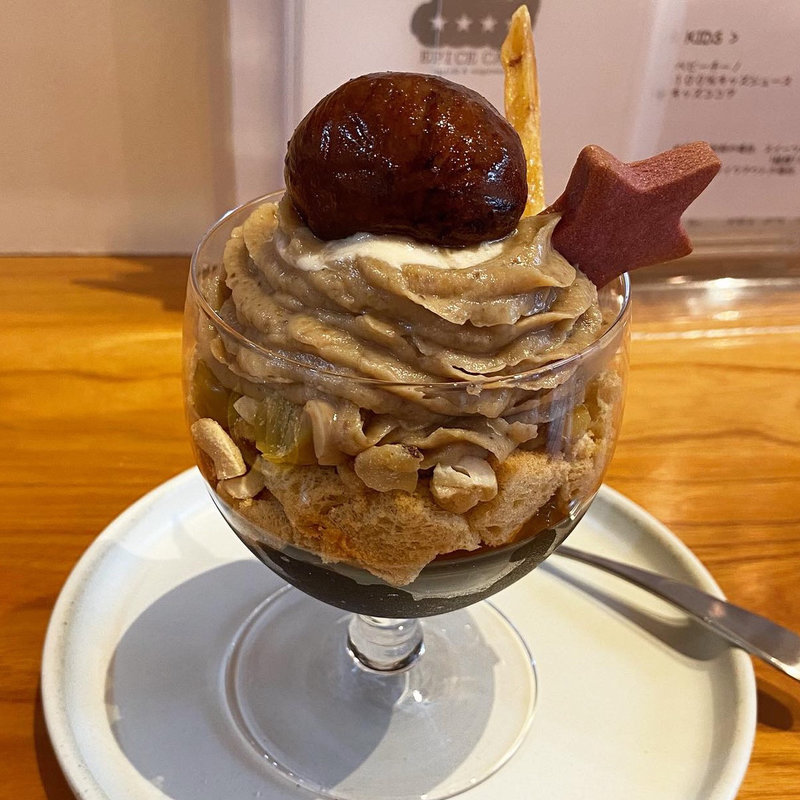 和三盆モンブランパフェ(EPICE CAFE )