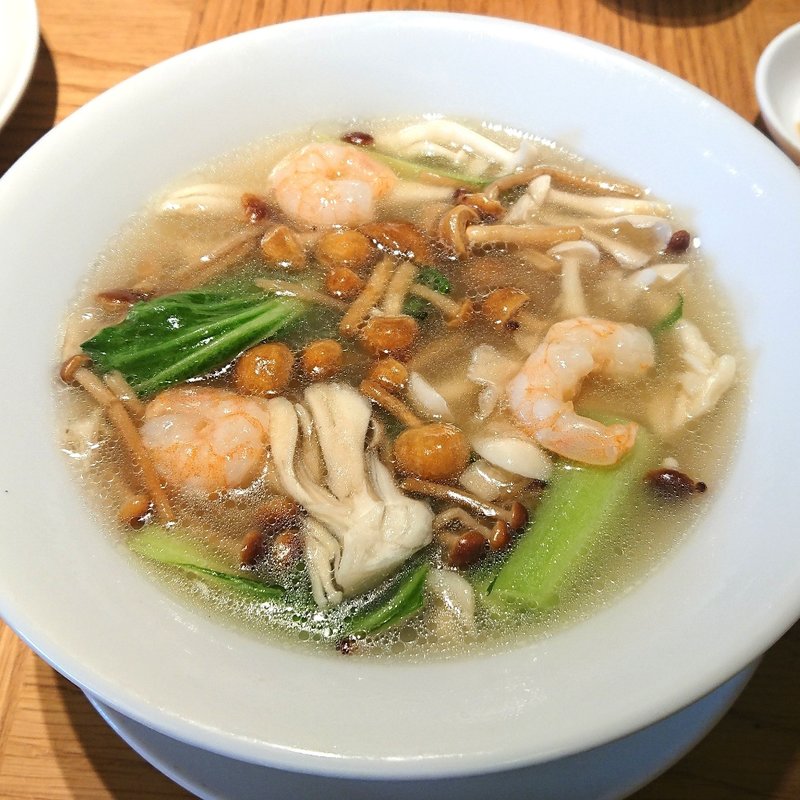 4種のきのこタン麺(鼎泰豐 横浜ランドマークプラザ店)