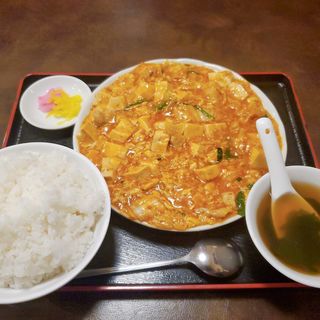 キムチ豆腐定食(中華さくら)
