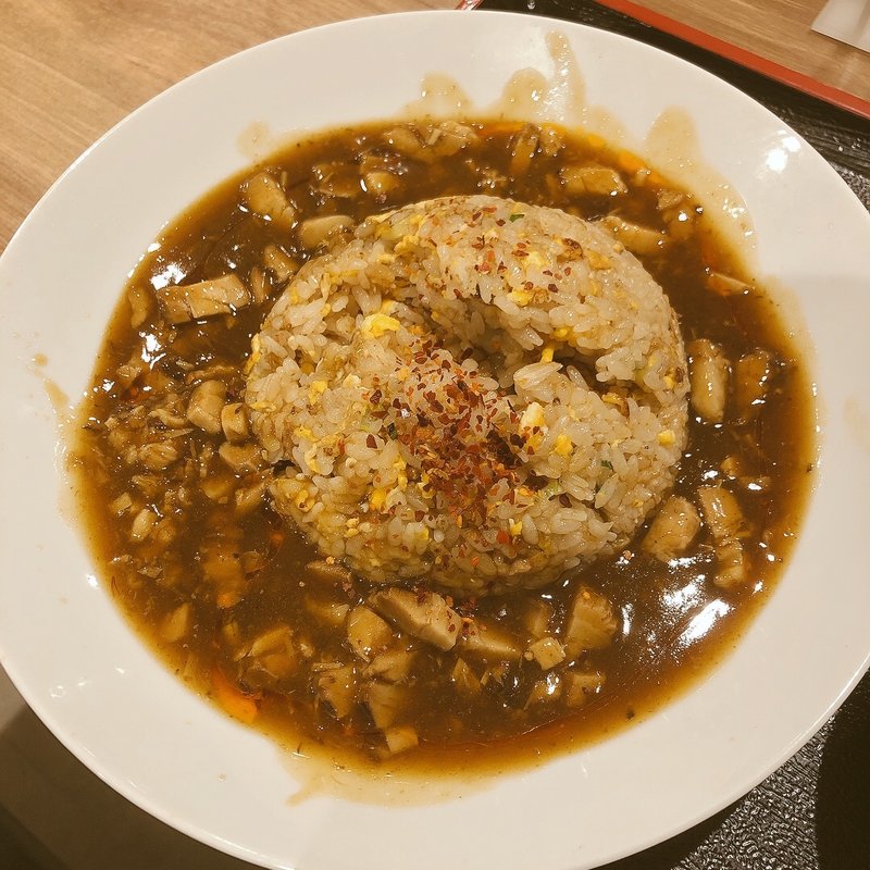 しびれあんかけチャーハン(福しん　水天宮前T-CAT店)