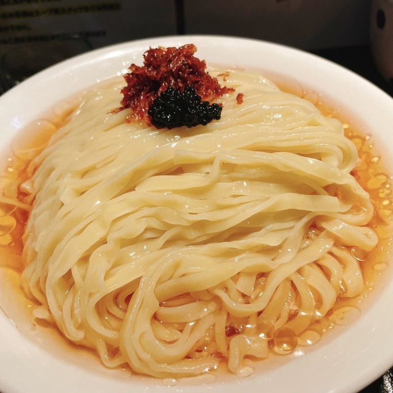 鴨出汁手揉み醤油つけ蕎麦(鴨出汁中華蕎麦麺屋yoshiki)