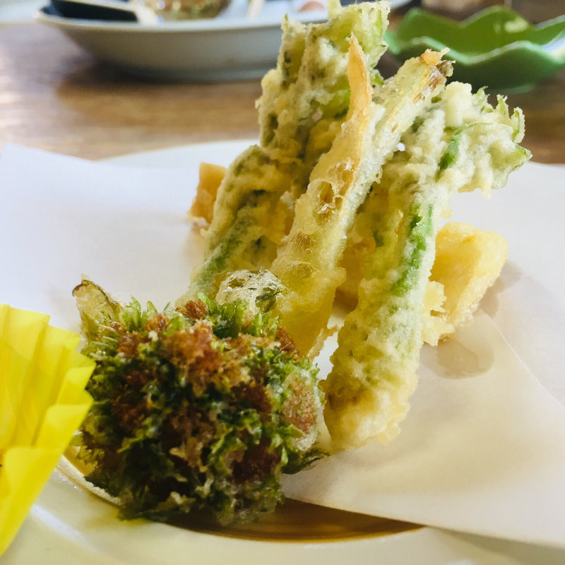 山菜の天麩羅(食彩工房せとやま )