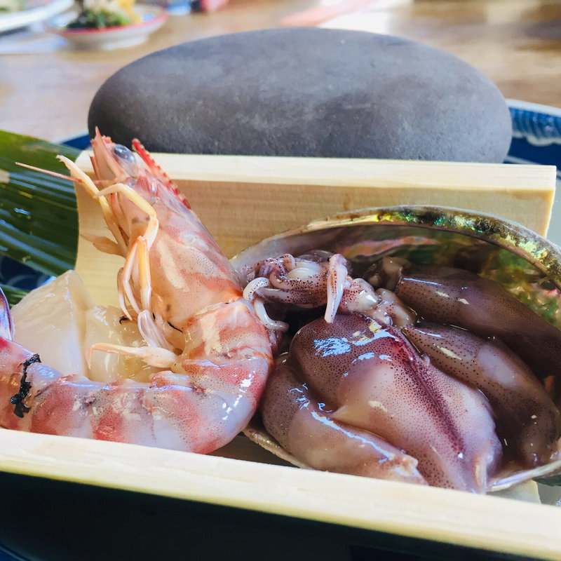 旬の海鮮石焼き(食彩工房せとやま )