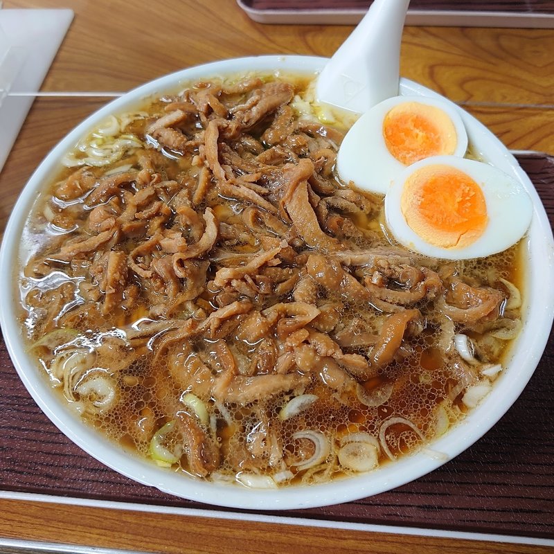 ラーメン＋大盛り＋とり皮ダブル(桜井食堂 )