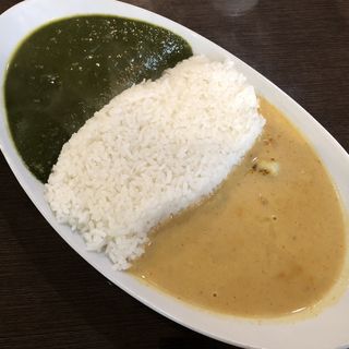 カレーライスセット(サティ Indian Dining & Bar SATHI)