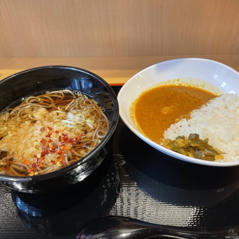 朝定食(よもだそば 御徒町店)