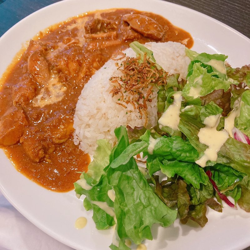スパイス香るチキンカレー(BUNMEIDO CAFE・文明堂東京日本橋本店)