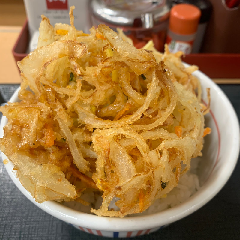 特製かき揚げ丼 特盛(なか卯 西新宿店 )