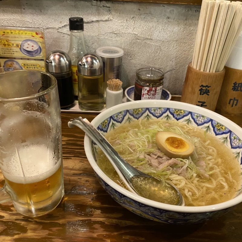 ネギラーメン(中国ラーメン 揚州商人 第二産業南中野店)