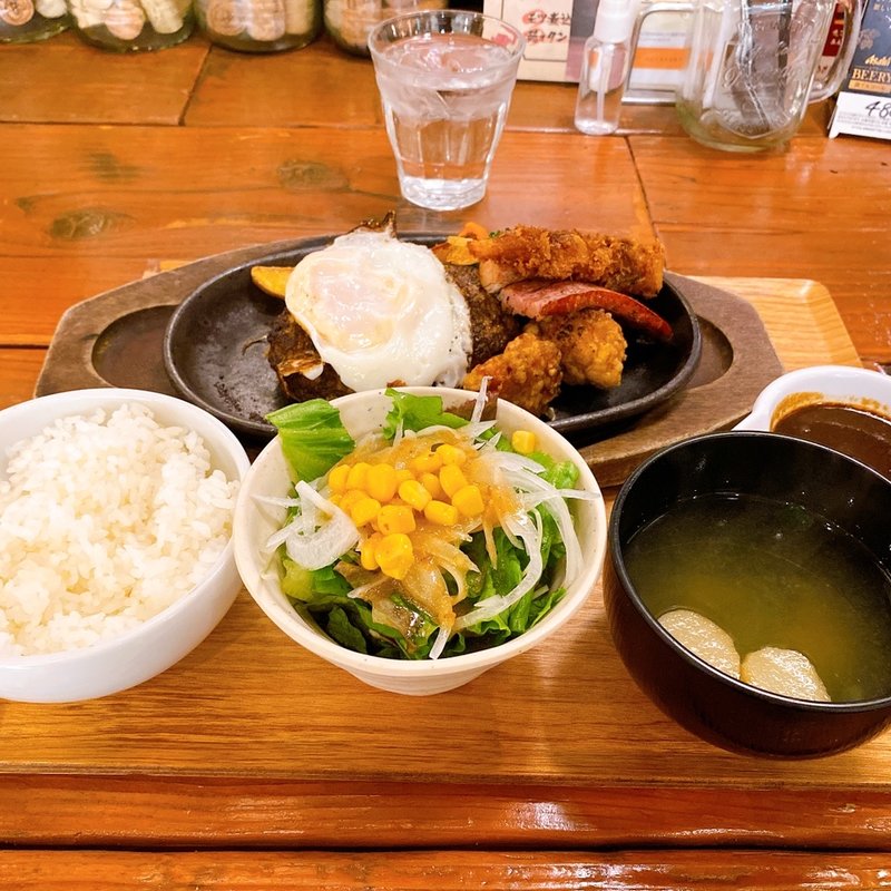 ミックスグリル1/2(塊 -KATAMARI- ミートバル 銀座)