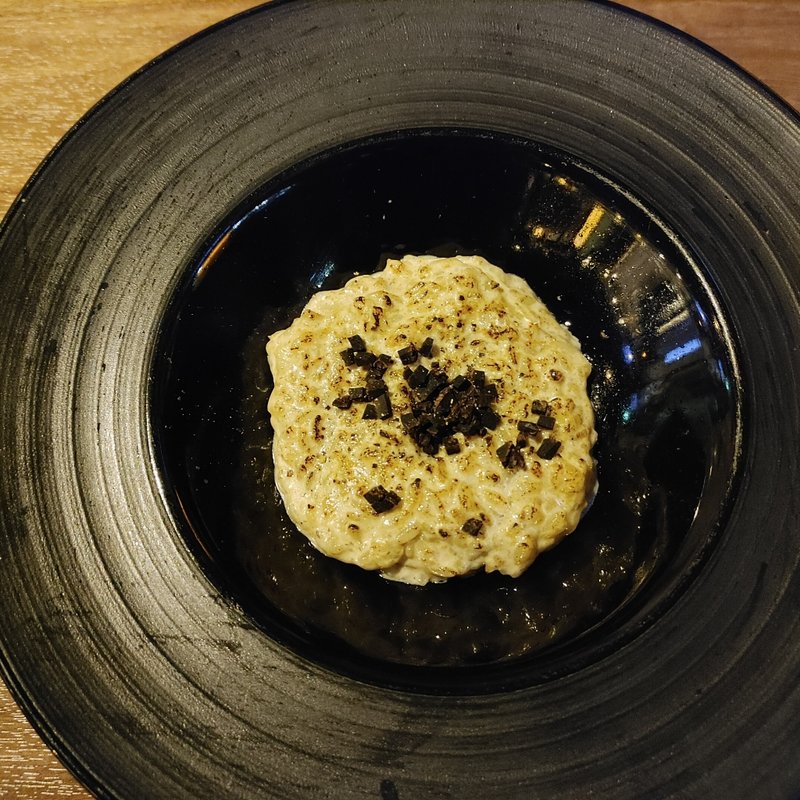 焼きトリュフリゾット(SHINOBY'S BAR 銀座)