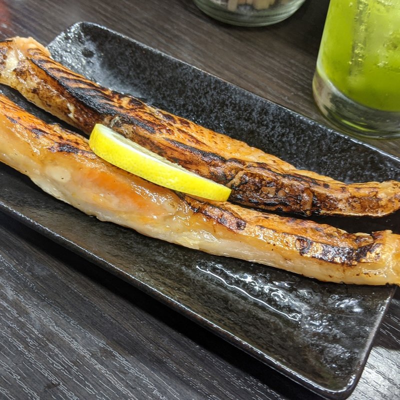 ハラスの塩焼き(立ち呑み処 ふくふく)