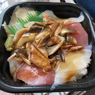 鯛&まぐろ&大量穴子丼(丼丸六甲道店)