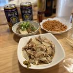 牛肉炒め(大久保酒店)