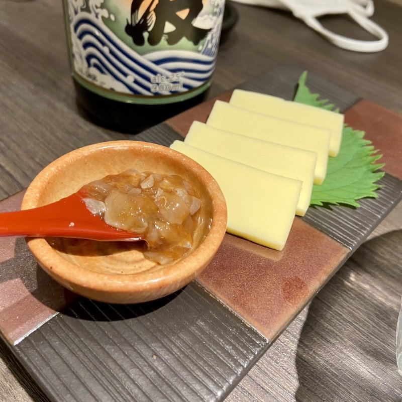 酒盗とチーズ(和創居酒屋 辰家 （わそういざかや たつや）)