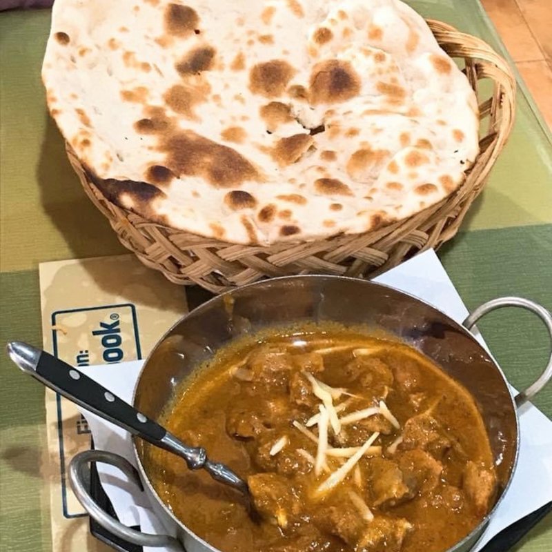 砂肝のカレー(カラチの空)